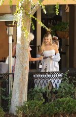 LOLA SHEEN at Toscanova Italian Restaurant in Calabasas 08/04/2023