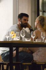 LOTTIE MOSS and Adam Collard at Carousel Bar in Fitzrovia 08/15/2023