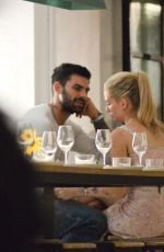 LOTTIE MOSS and Adam Collard at Carousel Bar in Fitzrovia 08/15/2023