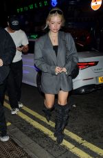 LOTTIE MOSS and Joey Essex Night Out in Mayfair and Soho 08/03/2023
