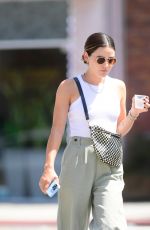 LUCY HALE Out and About in Los Angeles 08/08/2023