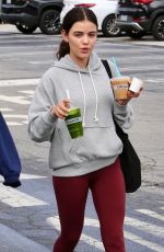 LUCY HALE Out for a Souble Smoothie at Erewhon in Studio City 08/21/2023