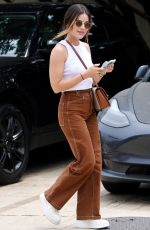 LUCY HALE Out for Lunch at Soho House in Malibu 07/30/2023