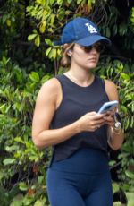 LUCY HALE Out Hiking in Studio City 08/09/2023