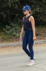 LUCY HALE Out Hiking in Studio City 08/09/2023