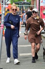 LUCY SPRAGGAN and EVANGELINE Out in Manchester 08/09/2023