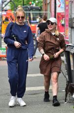 LUCY SPRAGGAN and EVANGELINE Out in Manchester 08/09/2023