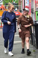 LUCY SPRAGGAN and EVANGELINE Out in Manchester 08/09/2023