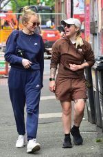 LUCY SPRAGGAN and EVANGELINE Out in Manchester 08/09/2023