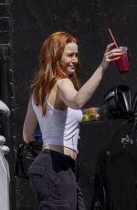MADELAINE PETSCH Out and About in Beverly Hills 08/23/2023