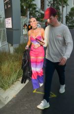 MADELINE CARROLL Arrives at Taylor Swift