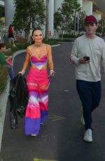 MADELINE CARROLL Arrives at Taylor Swift