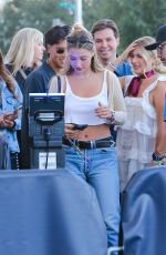 MADELYN CLINE Arrives at Taylor Swift