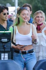 MADELYN CLINE Arrives at Taylor Swift