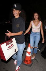 MADISON BAILEY and MARIAH LINNEY at Catch Steak in West Hollywood 08/25/2023