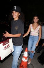 MADISON BAILEY and MARIAH LINNEY at Catch Steak in West Hollywood 08/25/2023