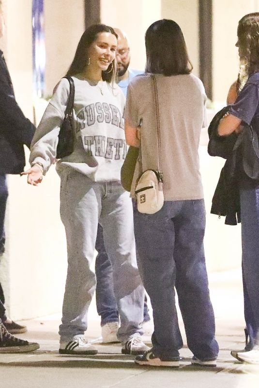 MADISON BEER Out for Dinner with Friends at Matsuhisa in Beverly Hills 08/25/2023