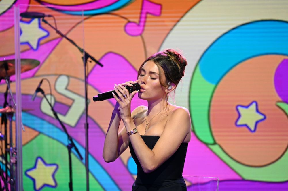 MADISON BEER Performs at Good Morning America in New York 08/04/2023 ...
