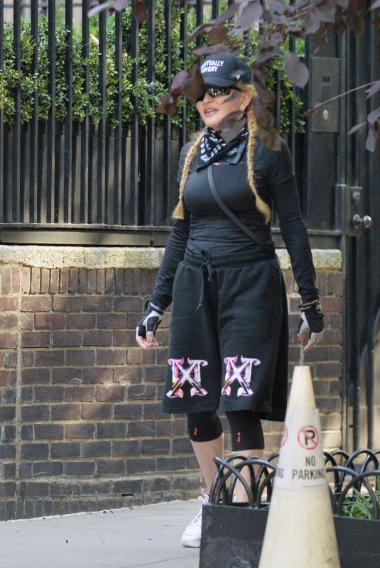 MADONNA Out and About in New York 08/06/2023