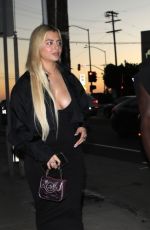 MANDANA BOLOURCHI and Patrick Beverley on a Dinner Date at Giorgio Baldi in Santa Monica 08/25/2023