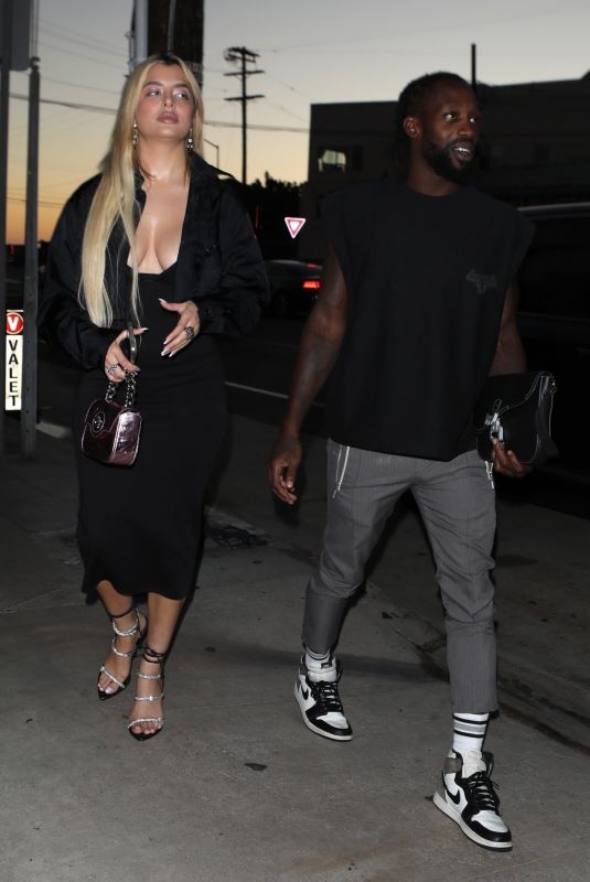 MANDANA BOLOURCHI and Patrick Beverley on a Dinner Date at Giorgio Baldi in Santa Monica 08/25/2023