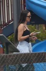 MARALEE NICHOLS Out with Her Baby in Santa Monica 08/28/2023