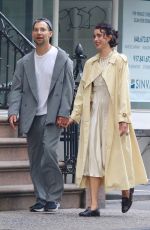 MARGARET QUALLEY and Jack Antonoff Out in New York 08/26/2023