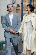 MARGARET QUALLEY and Jack Antonoff Out in New York 08/26/2023