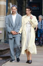 MARGARET QUALLEY and Jack Antonoff Out in New York 08/26/2023