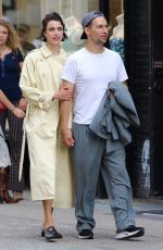 MARGARET QUALLEY and Jack Antonoff Out in New York 08/26/2023