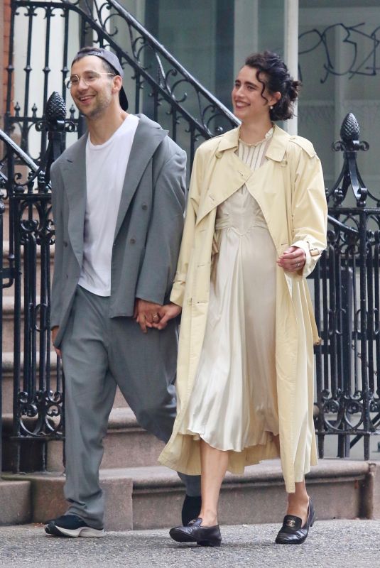 MARGARET QUALLEY and Jack Antonoff Out in New York 08/26/2023