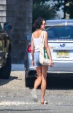 MARGARET QUALLEY Arrives at a BBQ in Beach Haven 08/21/2023