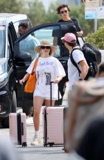 MARGOT ROBBIE Catching a Ferry in Greece 08/28/2023