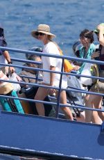 MARGOT ROBBIE Catching a Ferry in Greece 08/28/2023