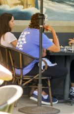 MARIA SHRIVER and CHRISTINA SCHWARZENEGGER on a Family Breakfast in Santa Monica 08/30/2023