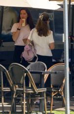 MARIA SHRIVER and CHRISTINA SCHWARZENEGGER on a Family Breakfast in Santa Monica 08/30/2023