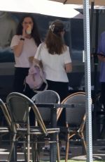 MARIA SHRIVER and CHRISTINA SCHWARZENEGGER on a Family Breakfast in Santa Monica 08/30/2023
