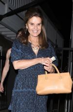 MARIA SHRIVER Out for Dinner at Giorgio Baldi in Santa Monica 08/05/2023