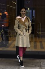 MARIA TSIATSIANI Leaves BBC Morning Live Studios in Manchester 07/31/2023