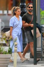 MARISA TOMEI and Marco Calvani Out in New York 08/01/2023