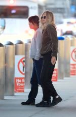 MEG and DAISY RYAN Arrives at LAX Airport 08/07/2023