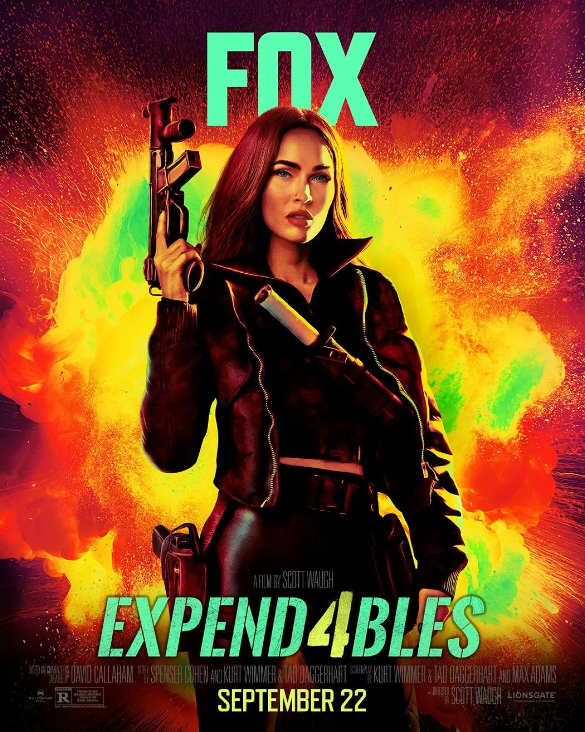 MEGAN FOX Expendables 4 Poster 2023 HawtCelebs