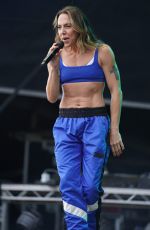MELANIE CHISHOLM Performs at Hardwick Festival in Sedgefield 08/19/2023