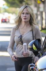 MELANIE GRIFFITH Leaves a Salon in Beverly Hills 08/07/2023