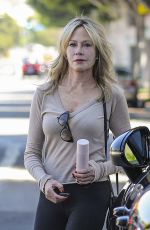 MELANIE GRIFFITH Leaves a Salon in Beverly Hills 08/07/2023
