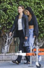 MEREDITH MICKELSON Out for Dinner with Her Father Danny Mickelson and Friends at Matsuhisa Sushi in Beverly Hills 08/15/2023