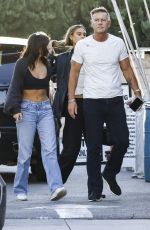 MEREDITH MICKELSON Out for Dinner with Her Father Danny Mickelson and Friends at Matsuhisa Sushi in Beverly Hills 08/15/2023