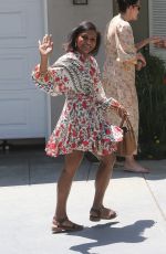 MINDY KALING Arrives at Day of Indulgence Event in Los Angeles 08/13/2023