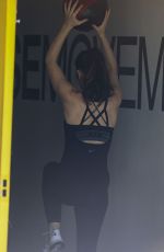 MINKA KELLY Workout at a Gym in Los Angeles 0815/2023