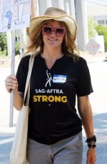 MISSI PYLE Stands in Solidarity with SAG Strike in Hollywood 08/02/2023